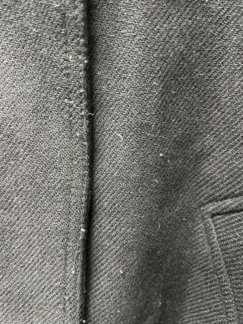 ZARA（ザラ）ZARA (ザラ) デニムドッキングポンチョコート ブラック×ブルー サイズ:Ｍの古着・服飾アイテム