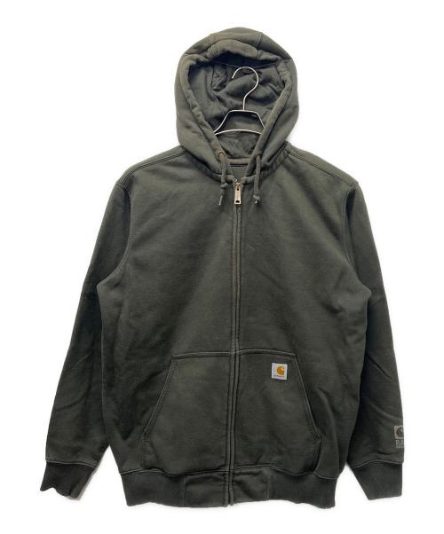 CarHartt（カーハート）CarHartt (カーハート) ジップパーカー グリーン サイズ:Ｍの古着・服飾アイテム