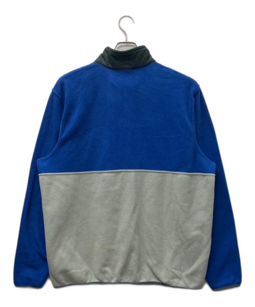 Patagonia（パタゴニア）Patagonia (パタゴニア) マイクロディニ ハーフジップ プルオーバー ブルー×グレー サイズ:ＸＬの古着・服飾アイテム