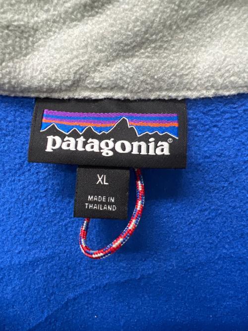 Patagonia（パタゴニア）Patagonia (パタゴニア) マイクロディニ ハーフジップ プルオーバー ブルー×グレー サイズ:ＸＬの古着・服飾アイテム
