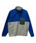 Patagonia（パタゴニア）の古着「マイクロディニ ハーフジップ プルオーバー」｜ブルー×グレー