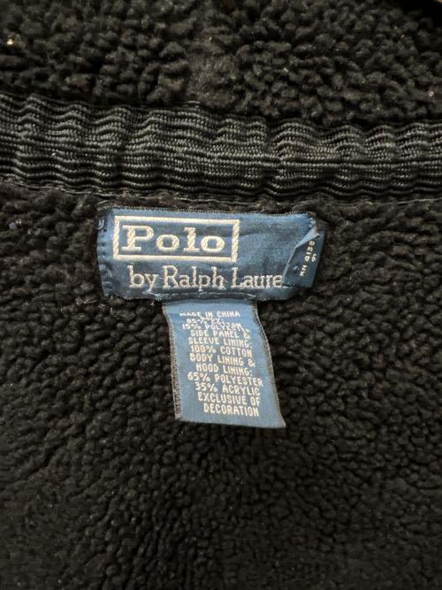 POLO RALPH LAUREN（ポロ・ラルフローレン）POLO RALPH LAUREN (ポロ・ラルフローレン) ジップパーカー ブラック サイズ:XXLの古着・服飾アイテム