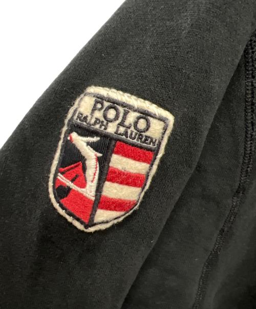 POLO RALPH LAUREN（ポロ・ラルフローレン）POLO RALPH LAUREN (ポロ・ラルフローレン) ジップパーカー ブラック サイズ:XXLの古着・服飾アイテム