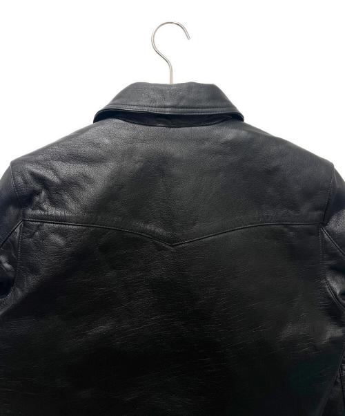 Liugoo Leathers（リューグーレザーズ）Liugoo Leathers (リューグーレザーズ) ダブルライダースジャケット ブラック サイズ:４０の古着・服飾アイテム