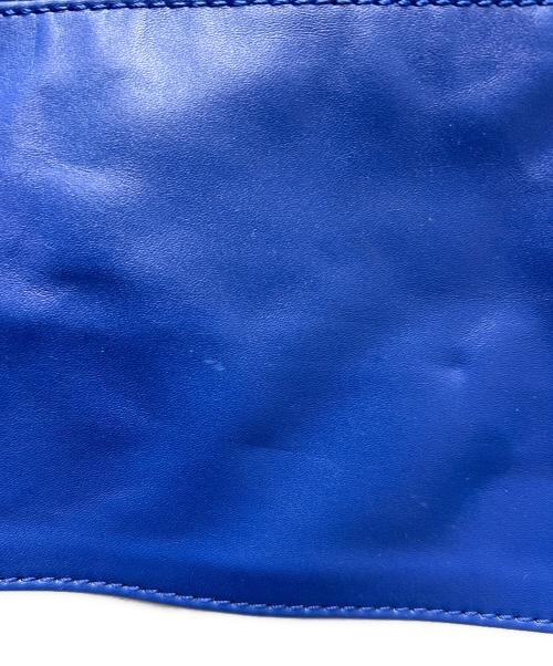 Liugoo Leathers（リューグーレザーズ）Liugoo Leathers (リューグーレザーズ) ライダースジャケット ブルー サイズ:Ｌの古着・服飾アイテム