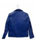 Liugoo Leathers (リューグーレザーズ) ライダースジャケット ブルー サイズ:Ｌ：10000円
