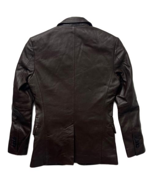 Liugoo Leathers（リューグーレザーズ）Liugoo Leathers (リューグーレザーズ) レザージャケット ブラウン サイズ:Ｓの古着・服飾アイテム