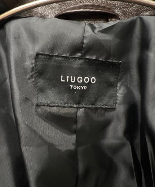 Liugoo Leathers（リューグーレザーズ）Liugoo Leathers (リューグーレザーズ) レザージャケット ブラウン サイズ:Ｓの古着・服飾アイテム