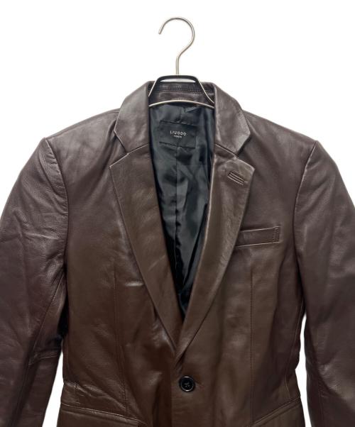 Liugoo Leathers（リューグーレザーズ）Liugoo Leathers (リューグーレザーズ) レザージャケット ブラウン サイズ:Ｓの古着・服飾アイテム