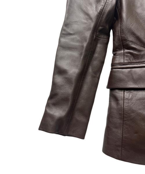 Liugoo Leathers（リューグーレザーズ）Liugoo Leathers (リューグーレザーズ) レザージャケット ブラウン サイズ:Ｓの古着・服飾アイテム