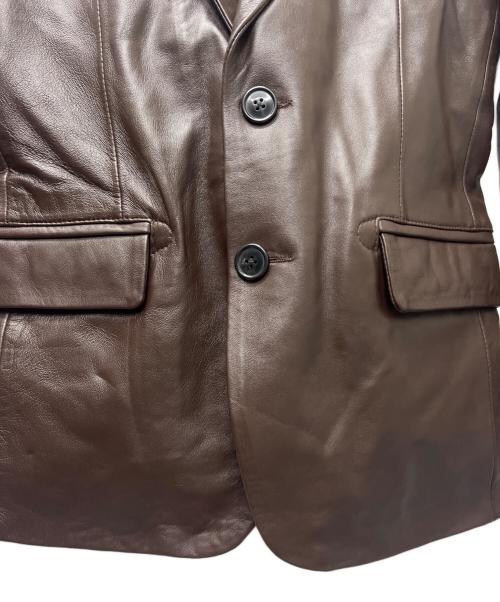 Liugoo Leathers（リューグーレザーズ）Liugoo Leathers (リューグーレザーズ) レザージャケット ブラウン サイズ:Ｓの古着・服飾アイテム