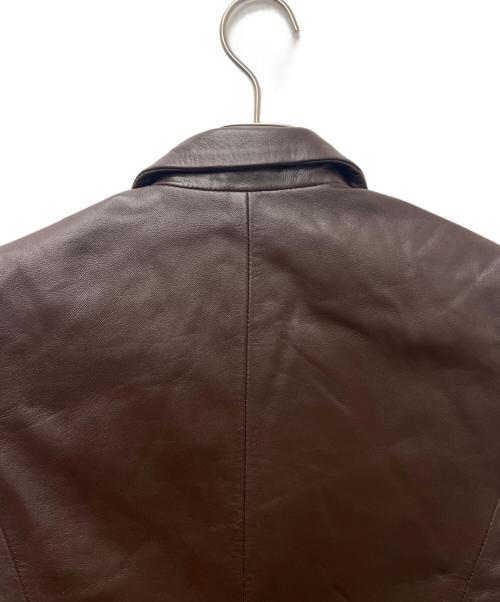 Liugoo Leathers（リューグーレザーズ）Liugoo Leathers (リューグーレザーズ) レザージャケット ブラウン サイズ:Ｓの古着・服飾アイテム