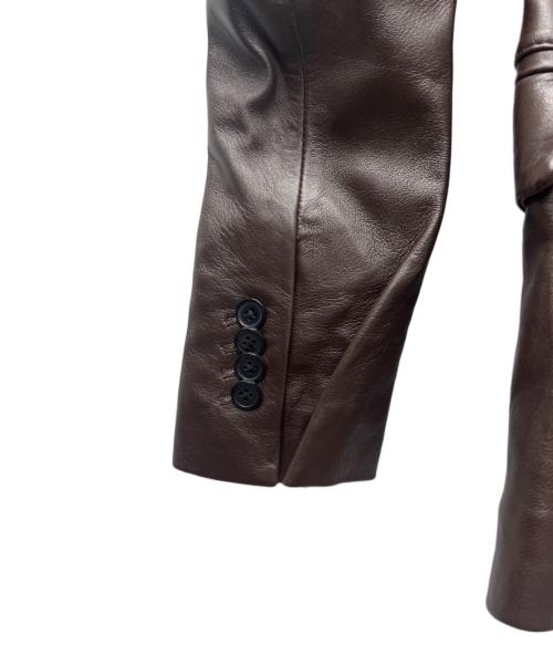 Liugoo Leathers（リューグーレザーズ）Liugoo Leathers (リューグーレザーズ) レザージャケット ブラウン サイズ:Ｓの古着・服飾アイテム