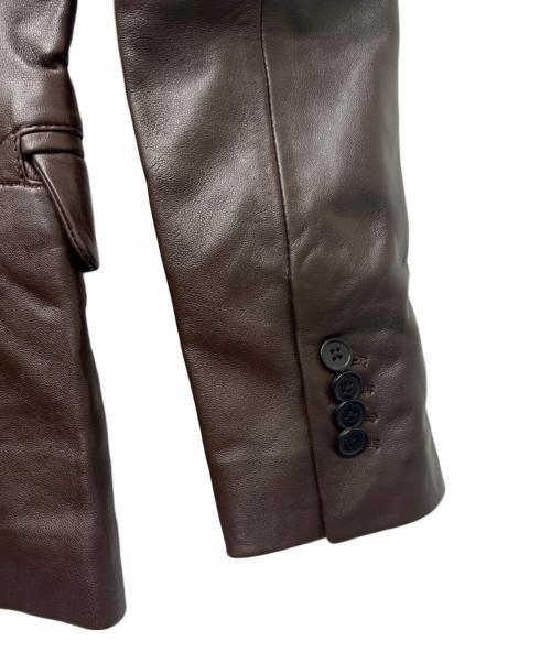 Liugoo Leathers（リューグーレザーズ）Liugoo Leathers (リューグーレザーズ) レザージャケット ブラウン サイズ:Ｓの古着・服飾アイテム