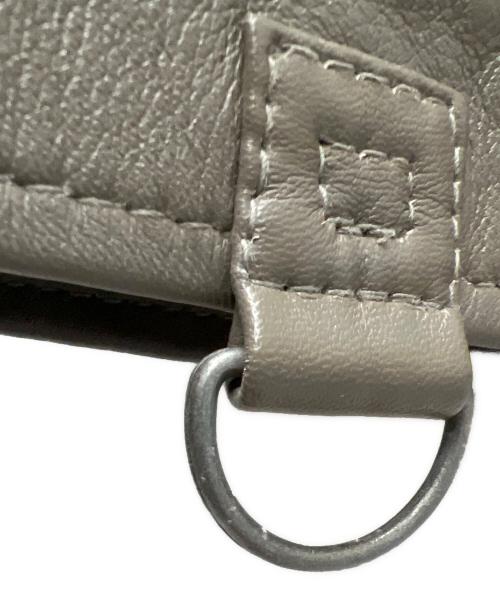Liugoo Leathers（リューグーレザーズ）Liugoo Leathers (リューグーレザーズ) シングルライダースジャケット グレー サイズ:Ｍの古着・服飾アイテム