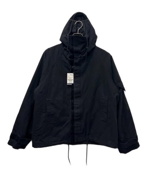 NAUTICA（ノーティカ）NAUTICA (ノーティカ) 中綿キルトショートブルゾン ブラック サイズ:Ｌの古着・服飾アイテム