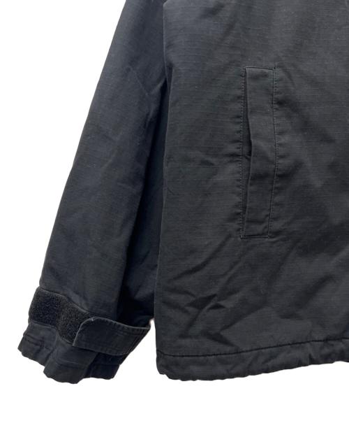 NAUTICA（ノーティカ）NAUTICA (ノーティカ) 中綿キルトショートブルゾン ブラック サイズ:Ｌの古着・服飾アイテム