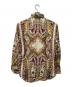 ETRO (エトロ) プリントシャツ クリーム×ボルドー サイズ:Ｌ：5000円