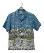 Patagoniaパタゴニア）の古着「アロハシャツ」｜ブルー×ホワイト