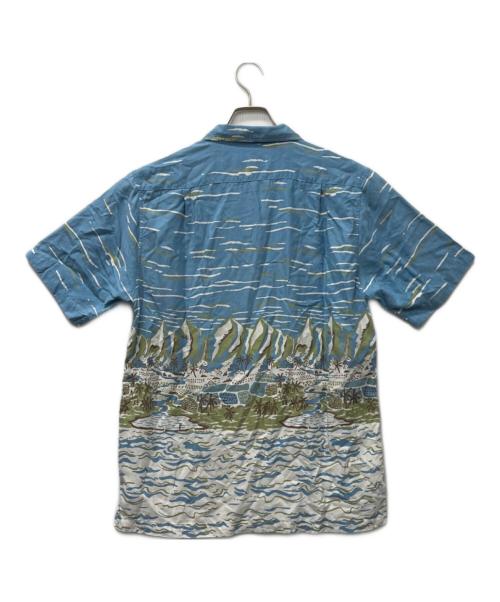 Patagonia（パタゴニア）Patagonia (パタゴニア) アロハシャツ ブルー×ホワイト サイズ:Ｓの古着・服飾アイテム