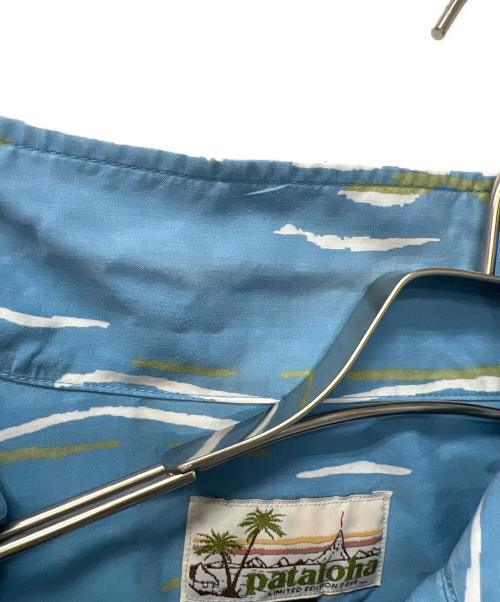 Patagonia（パタゴニア）Patagonia (パタゴニア) アロハシャツ ブルー×ホワイト サイズ:Ｓの古着・服飾アイテム