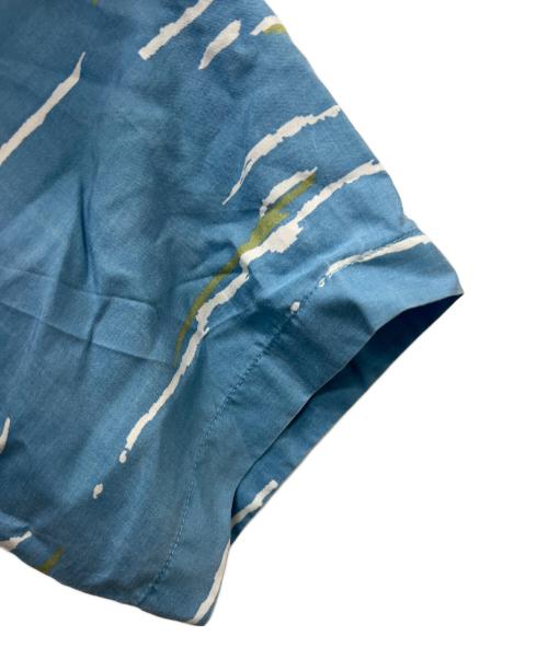Patagonia（パタゴニア）Patagonia (パタゴニア) アロハシャツ ブルー×ホワイト サイズ:Ｓの古着・服飾アイテム