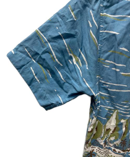 Patagonia（パタゴニア）Patagonia (パタゴニア) アロハシャツ ブルー×ホワイト サイズ:Ｓの古着・服飾アイテム