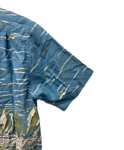 Patagonia（パタゴニア）Patagonia (パタゴニア) アロハシャツ ブルー×ホワイト サイズ:Ｓの古着・服飾アイテム