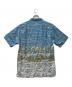 Patagonia (パタゴニア) アロハシャツ ブルー×ホワイト サイズ:Ｓ：10000円