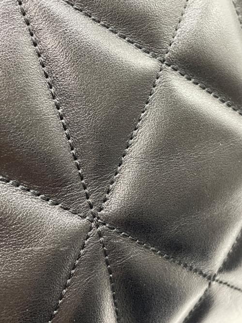 COACH（コーチ）COACH (コーチ) キルティングチェーントートバッグ ブラックの古着・服飾アイテム