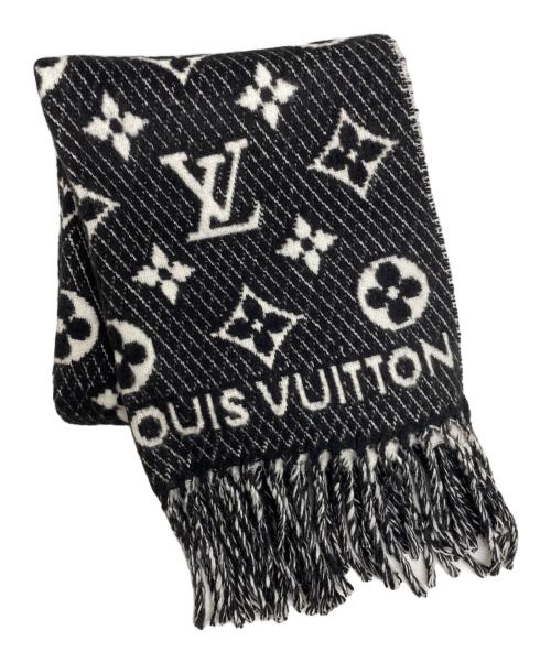 LOUIS VUITTON（ルイ ヴィトン）LOUIS VUITTON (ルイ ヴィトン) エシャルプ LVトゥジュール ブラックの古着・服飾アイテム