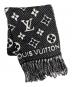LOUIS VUITTON（ルイ ヴィトン）の古着「エシャルプ LVトゥジュール」｜ブラック