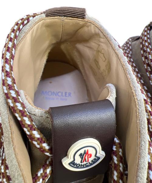 MONCLER（モンクレール）MONCLER (モンクレール) スウェードシューズ ベージュ サイズ:42 1/2の古着・服飾アイテム