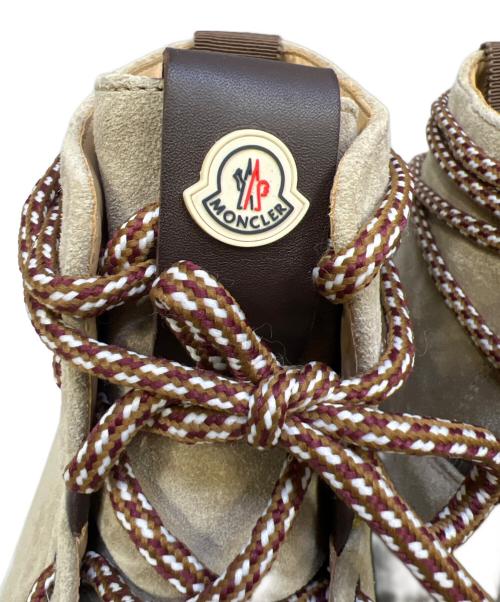 MONCLER（モンクレール）MONCLER (モンクレール) スウェードシューズ ベージュ サイズ:42 1/2の古着・服飾アイテム