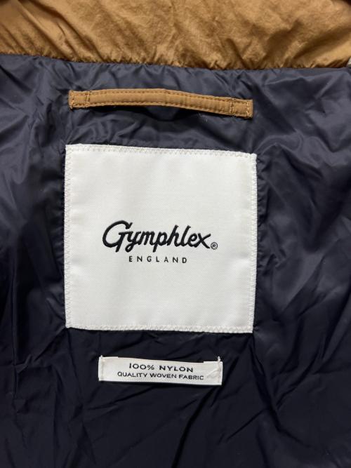 Gymphlex（ジムフレックス）Gymphlex (ジムフレックス) ダウンジャケット ブラウン サイズ:１２の古着・服飾アイテム
