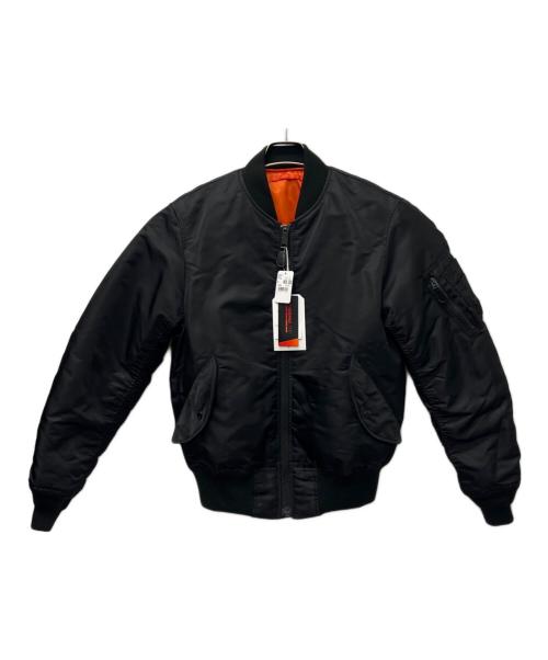 AVIREX（アヴィレックス）AVIREX (アヴィレックス) COMMERCIAL MA-1 ブラック サイズ:Ｍの古着・服飾アイテム