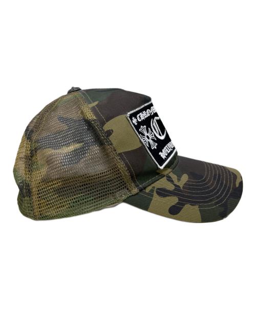 CHROME HEARTS（クロムハーツ）CHROME HEARTS (クロムハーツ) TRUCKER CAP グリーン サイズ:-の古着・服飾アイテム
