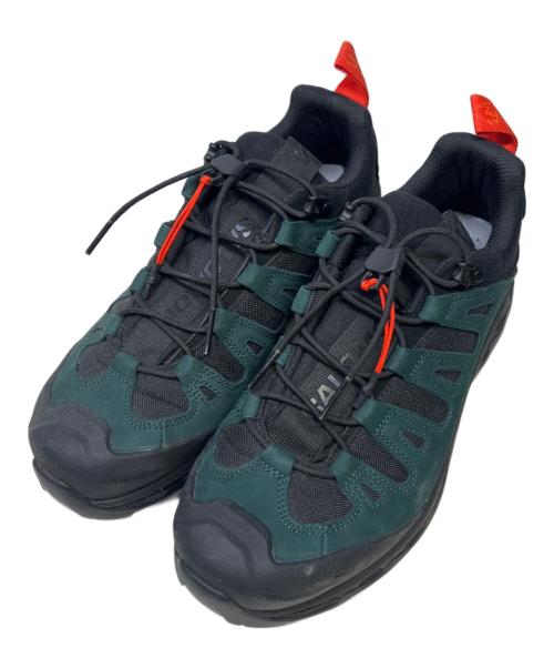 SALOMON（サロモン）SALOMON (サロモン) スニーカー　SALOMON（サロモン）　QUEST LO W 2 GR10K　477715 ブラック×グリーン サイズ:28cmの古着・服飾アイテム