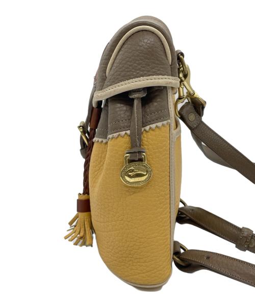 DOONEY&BOURKE（ドゥーニーアンドバーク）DOONEY&BOURKE (ドゥーニーアンドバーク) ミニリュック ブラウン×イエローの古着・服飾アイテム