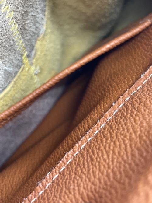 DOONEY&BOURKE（ドゥーニーアンドバーク）DOONEY&BOURKE (ドゥーニーアンドバーク) ミニリュック ブラウン×イエローの古着・服飾アイテム