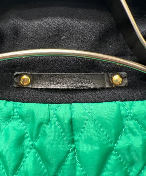 PAUL SMITH（ポールスミス）PAUL SMITH (ポールスミス) Pコート ブラック サイズ:Mの古着・服飾アイテム