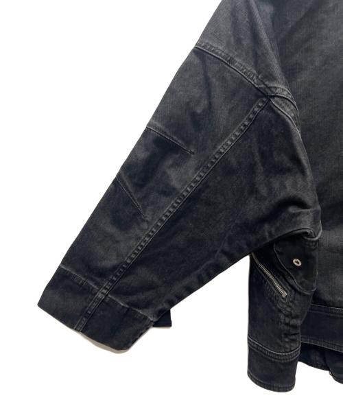 DIESEL Black Gold（ディーゼル ブラック ゴールド）DIESEL Black Gold (ディーゼル ブラック ゴールド) ダブルライダースジャケット ブラック サイズ:３６の古着・服飾アイテム