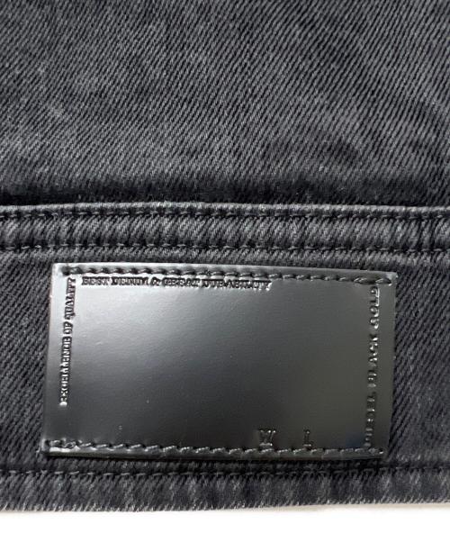 DIESEL Black Gold（ディーゼル ブラック ゴールド）DIESEL Black Gold (ディーゼル ブラック ゴールド) ダブルライダースジャケット ブラック サイズ:３６の古着・服飾アイテム