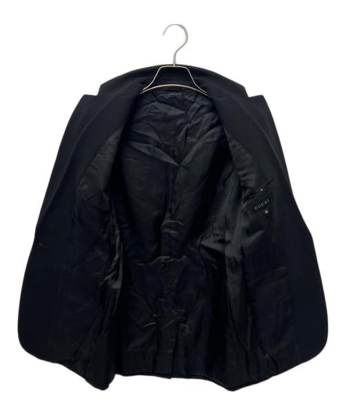 GUCCI（グッチ）GUCCI (グッチ) テーラードジャケット ブラック サイズ:３８の古着・服飾アイテム