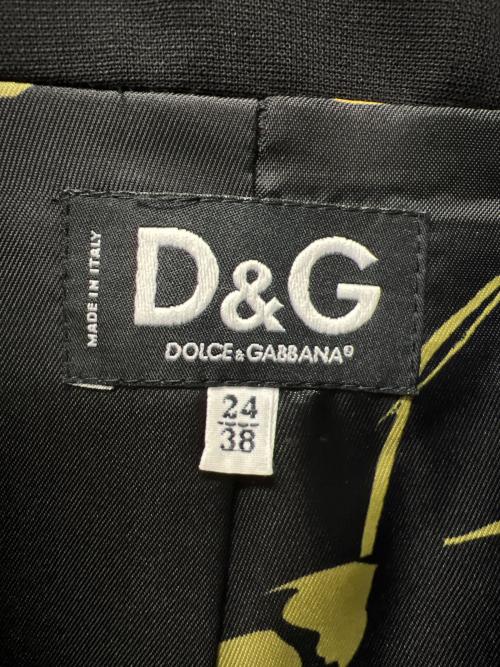 DOLCE & GABBANA（ドルチェ＆ガッバーナ）DOLCE & GABBANA (ドルチェ＆ガッバーナ) パンツスーツ ブラック サイズ:３８の古着・服飾アイテム
