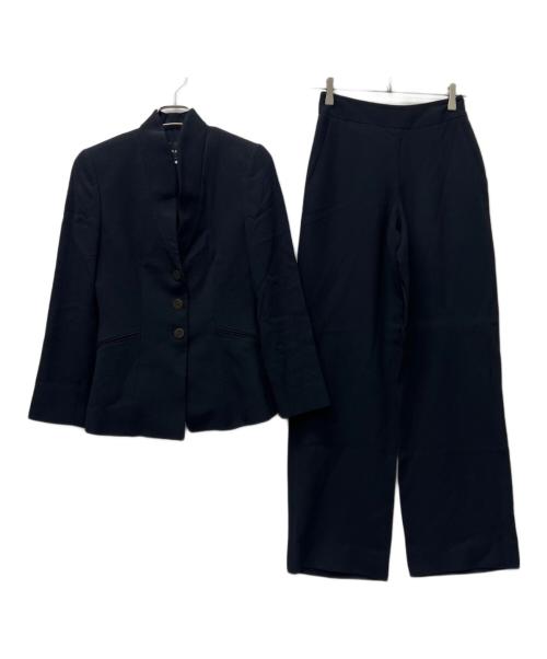 GIORGIO ARMANI（ジョルジオアルマーニ）GIORGIO ARMANI (ジョルジオアルマーニ) パンツスーツ ネイビー サイズ:３６の古着・服飾アイテム