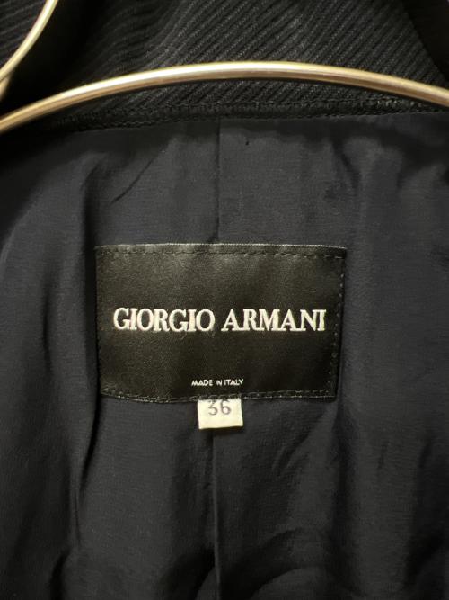 GIORGIO ARMANI（ジョルジオアルマーニ）GIORGIO ARMANI (ジョルジオアルマーニ) パンツスーツ ネイビー サイズ:３６の古着・服飾アイテム