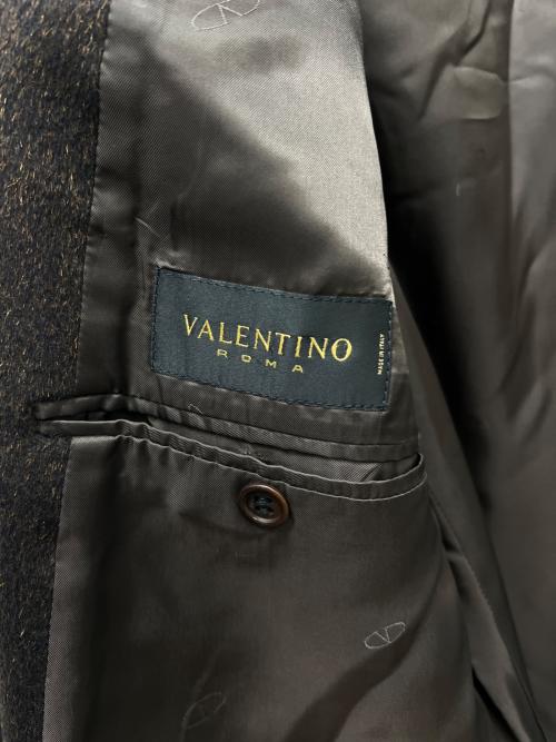 VALENTINO ROMA（ヴァレンティノ ローマ）VALENTINO ROMA (ヴァレンティノ ローマ) ロングコート ブラウン サイズ:不明の古着・服飾アイテム
