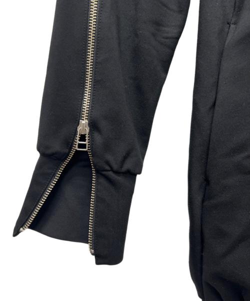 LIMI feu（リミフゥ）LIMI feu (リミフゥ) ジップデザインロングパーカー ブラック サイズ:Ｓの古着・服飾アイテム