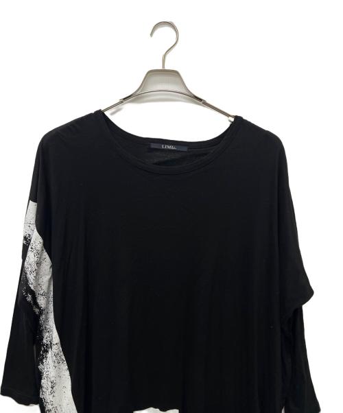 LIMI feu（リミフゥ）LIMI feu (リミフゥ) カットソーワンピース ブラック サイズ:Ｓの古着・服飾アイテム